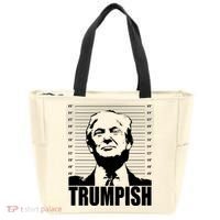 Trumpish Funny Donald Trump Mugshot Tote Bag thumb 0
