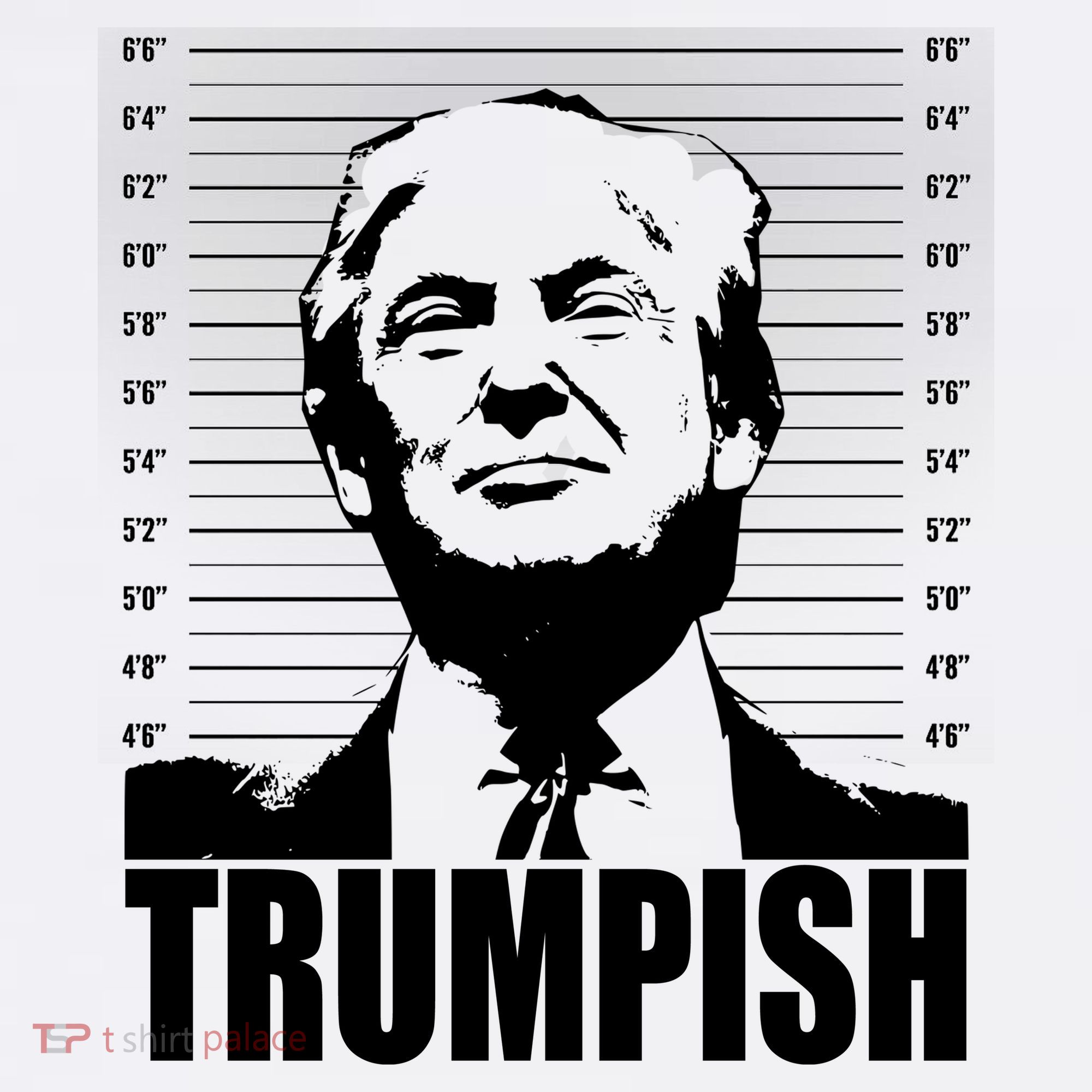 Trumpish Funny Donald Trump Mugshot Hoodie