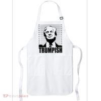 Trumpish Funny Donald Trump Mugshot Apron thumb 0