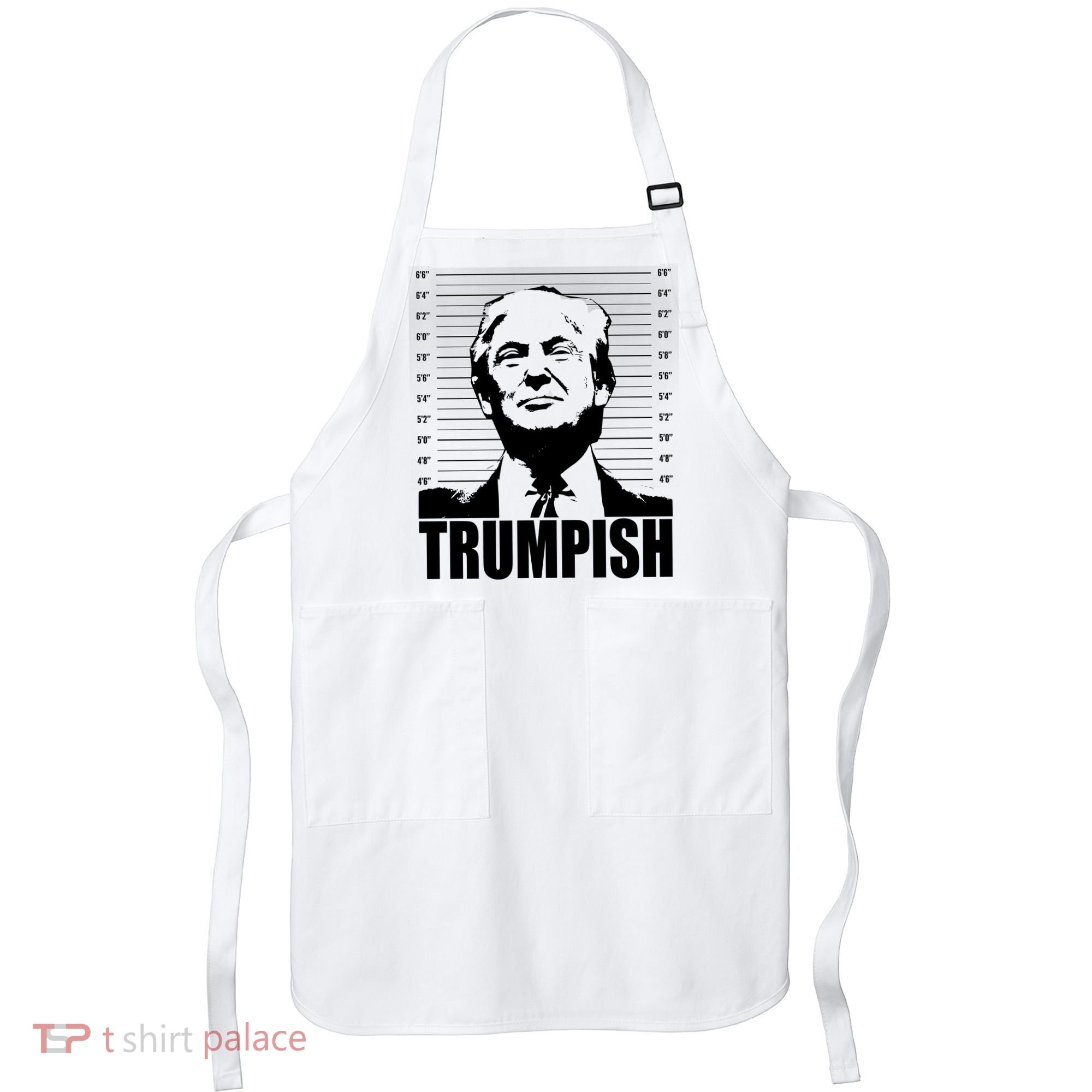 Trumpish Funny Donald Trump Mugshot Apron