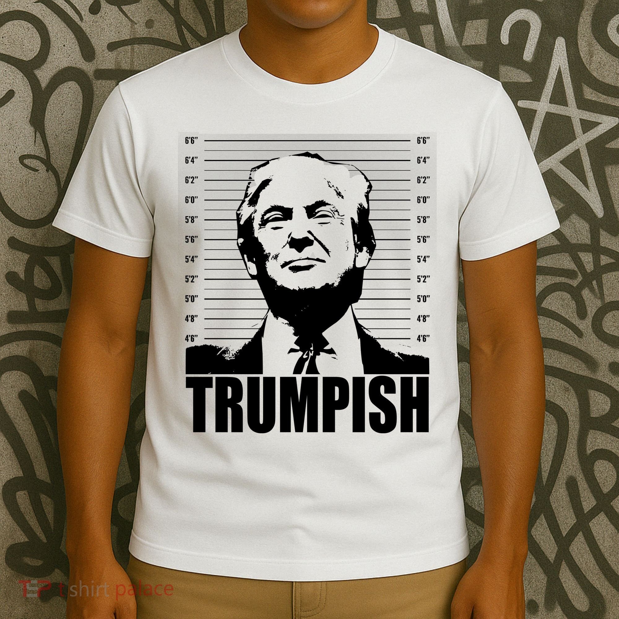 Trumpish Funny Donald Trump Mugshot T-Shirt
