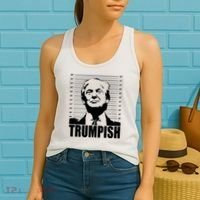 Trumpish Funny Donald Trump Mugshot Women's Tank Top thumb 2
