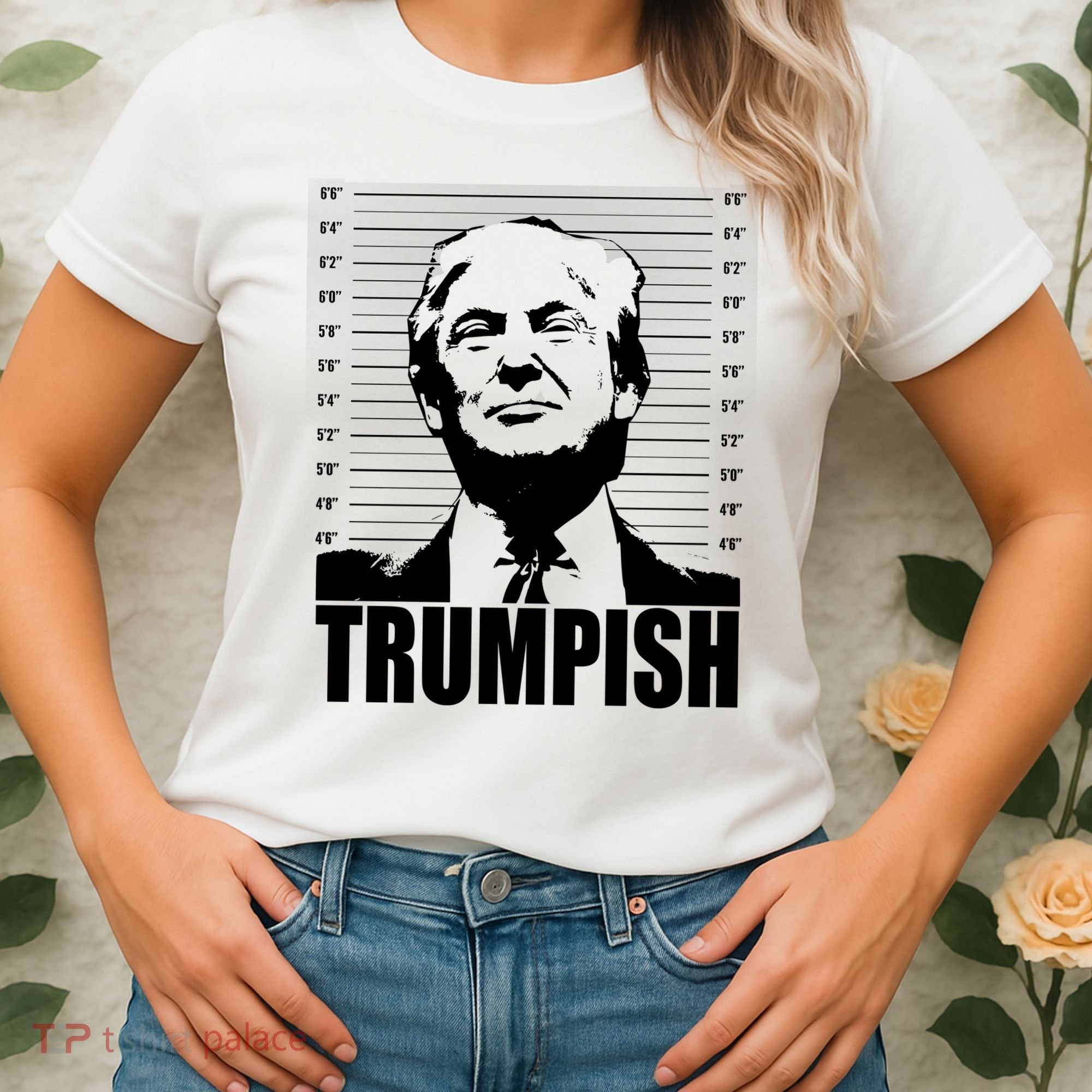 Trumpish Funny Donald Trump Mugshot Women's T-Shirt