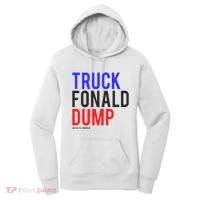 Truck Fonald Dump T Donald Trump Anti Trump Women's Hoodie thumb 0
