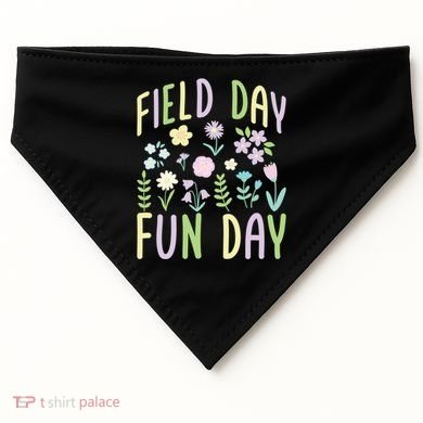 Teacher Field Day Fun Day Gift USA-Made Doggie Bandana