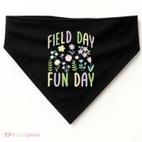 Teacher Field Day Fun Day Gift USA-Made Doggie Bandana thumb 0