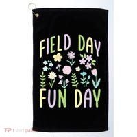 Teacher Field Day Fun Day Gift Golf Towel thumb 0
