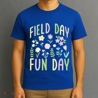 Teacher Field Day Fun Day Gift T-Shirt thumb 3