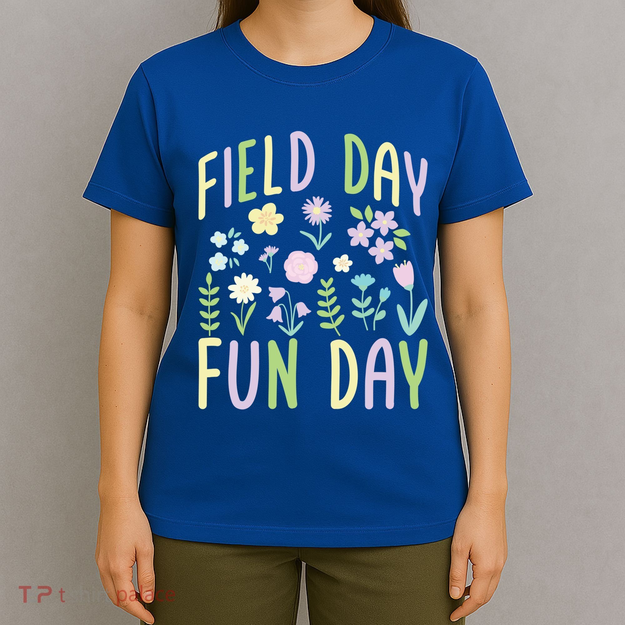 Teacher Field Day Fun Day Gift T-Shirt