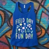 Teacher Field Day Fun Day Gift Women's Tank Top thumb 3