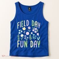 Teacher Field Day Fun Day Gift Tank Top thumb 2