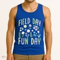 Teacher Field Day Fun Day Gift Tank Top thumb 3