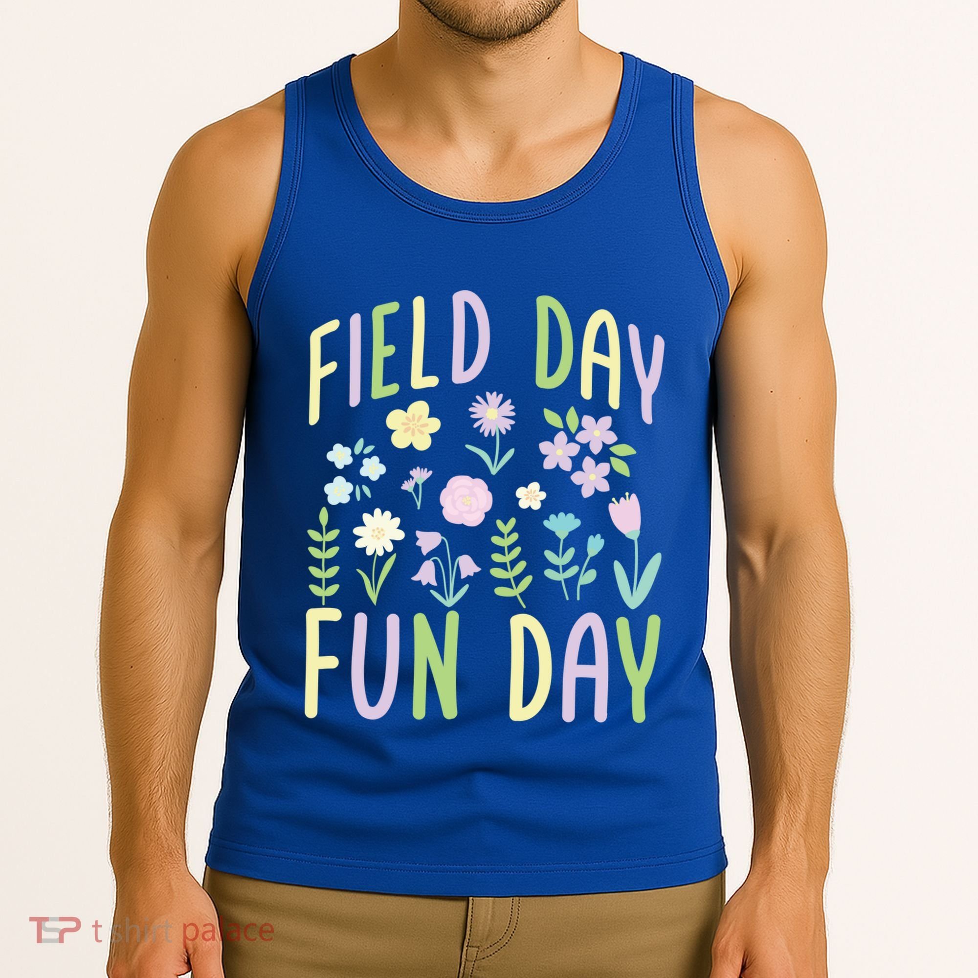 Teacher Field Day Fun Day Gift Tank Top