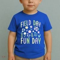 Teacher Field Day Fun Day Gift Toddler T-Shirt thumb 2