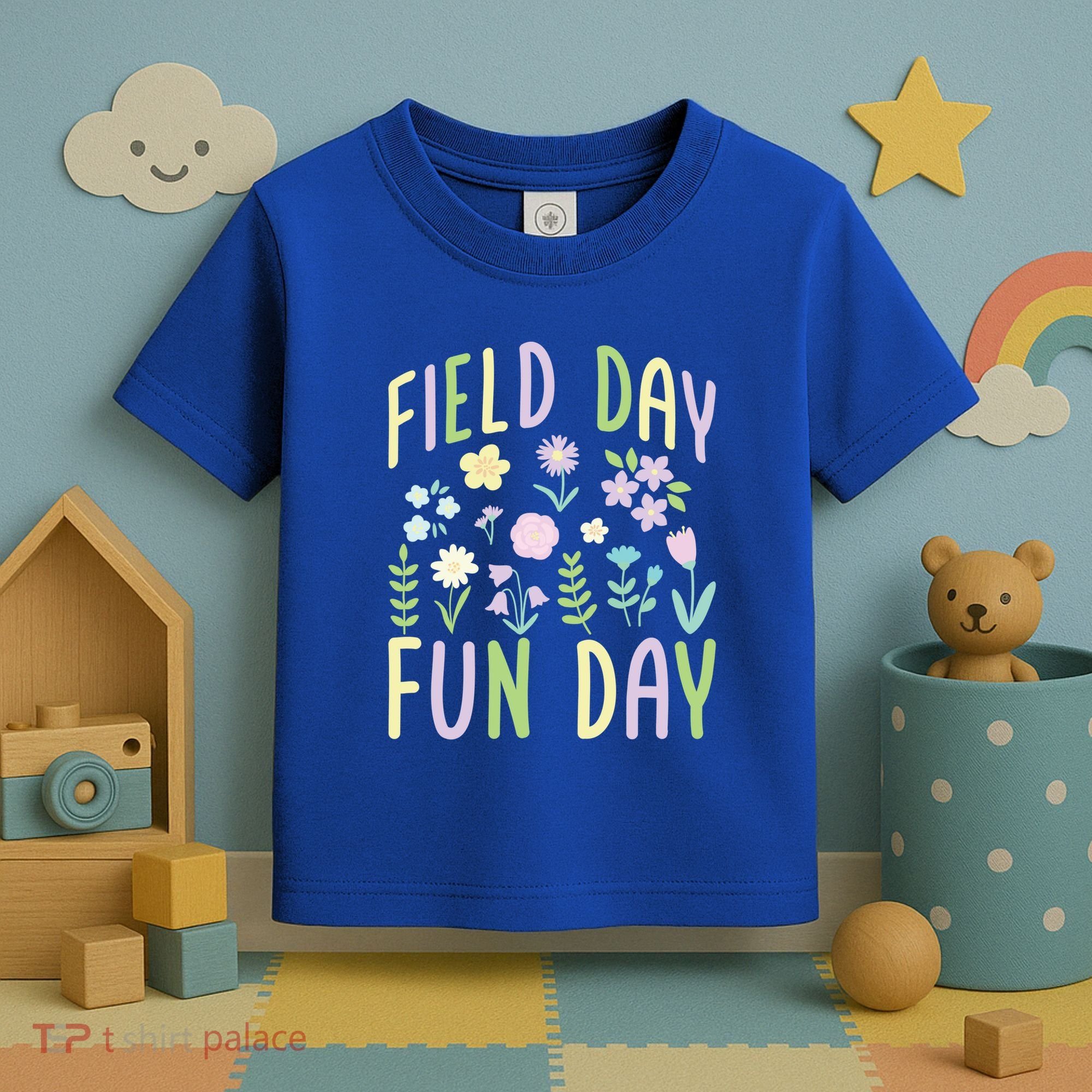 Teacher Field Day Fun Day Gift Toddler T-Shirt