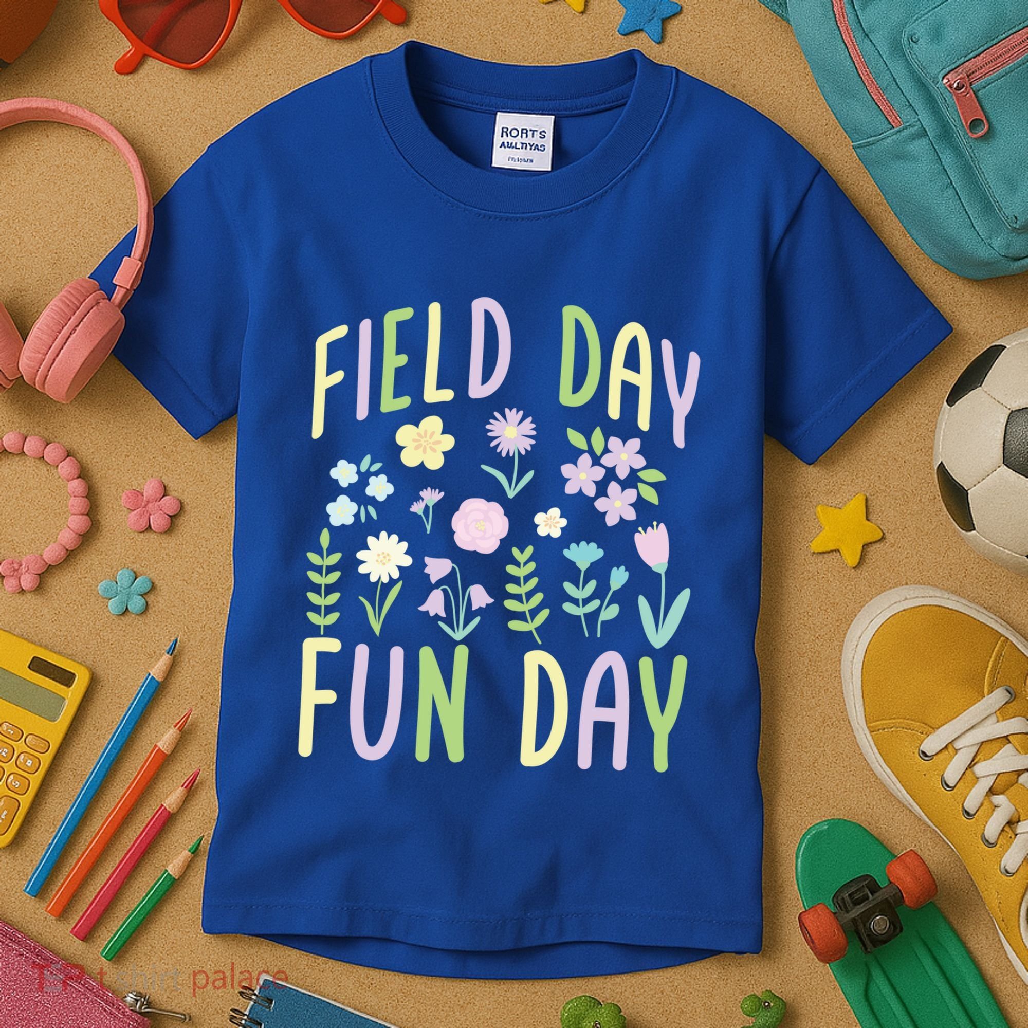 Teacher Field Day Fun Day Gift Kids T-Shirt