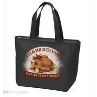 Thanksgiving Family Drama Funny Tote Bag thumb 3