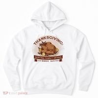 Thanksgiving Family Drama Funny Hoodie thumb 0
