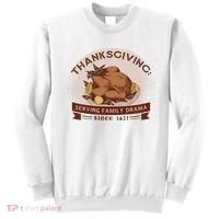 Thanksgiving Family Drama Funny Sweatshirt thumb 0