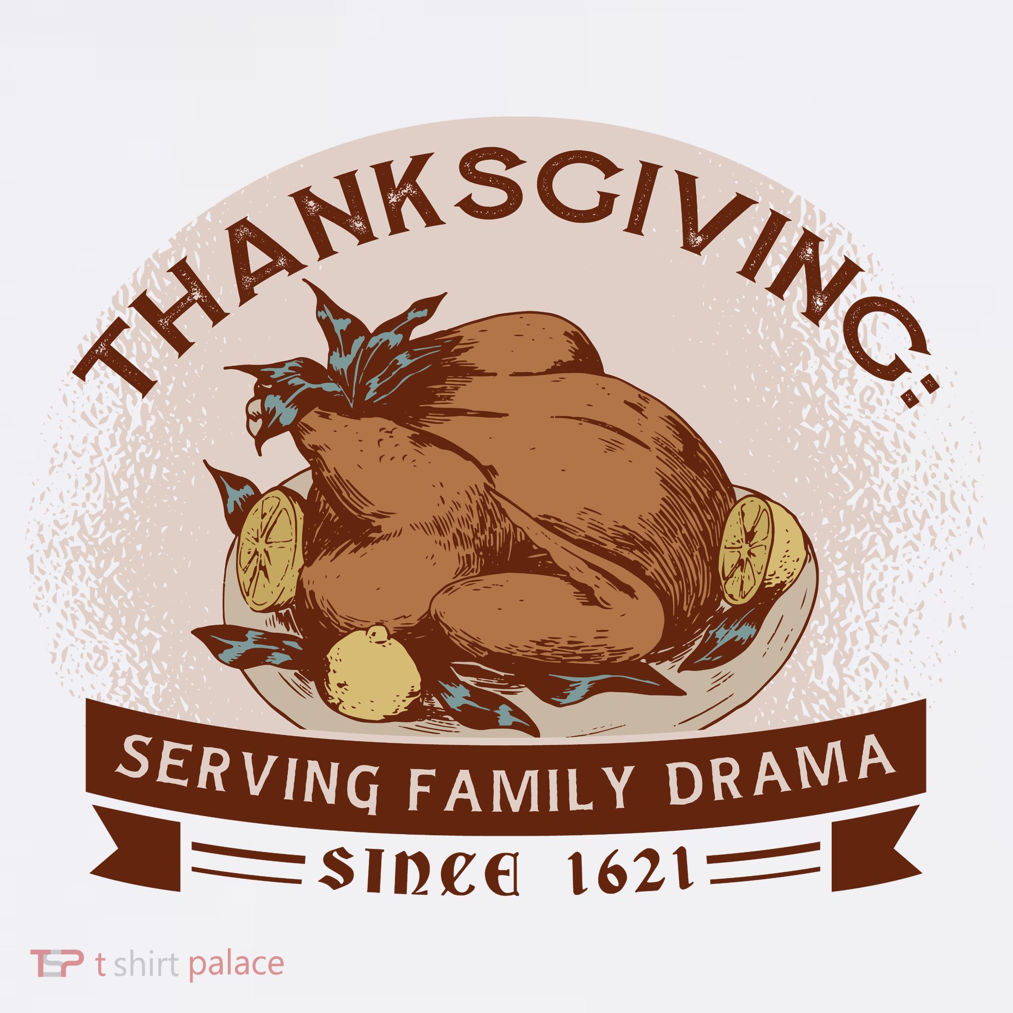 Thanksgiving Family Drama Funny T-Shirt
