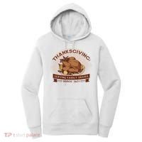 Thanksgiving Family Drama Funny Women's Hoodie thumb 0