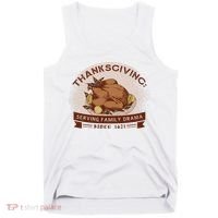 Thanksgiving Family Drama Funny Tank Top thumb 0