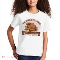 Thanksgiving Family Drama Funny Kids T-Shirt thumb 2