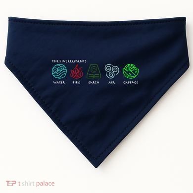 The Five Elements Avatar USA-Made Doggie Bandana