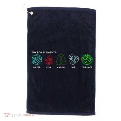 The Five Elements Avatar Golf Towel