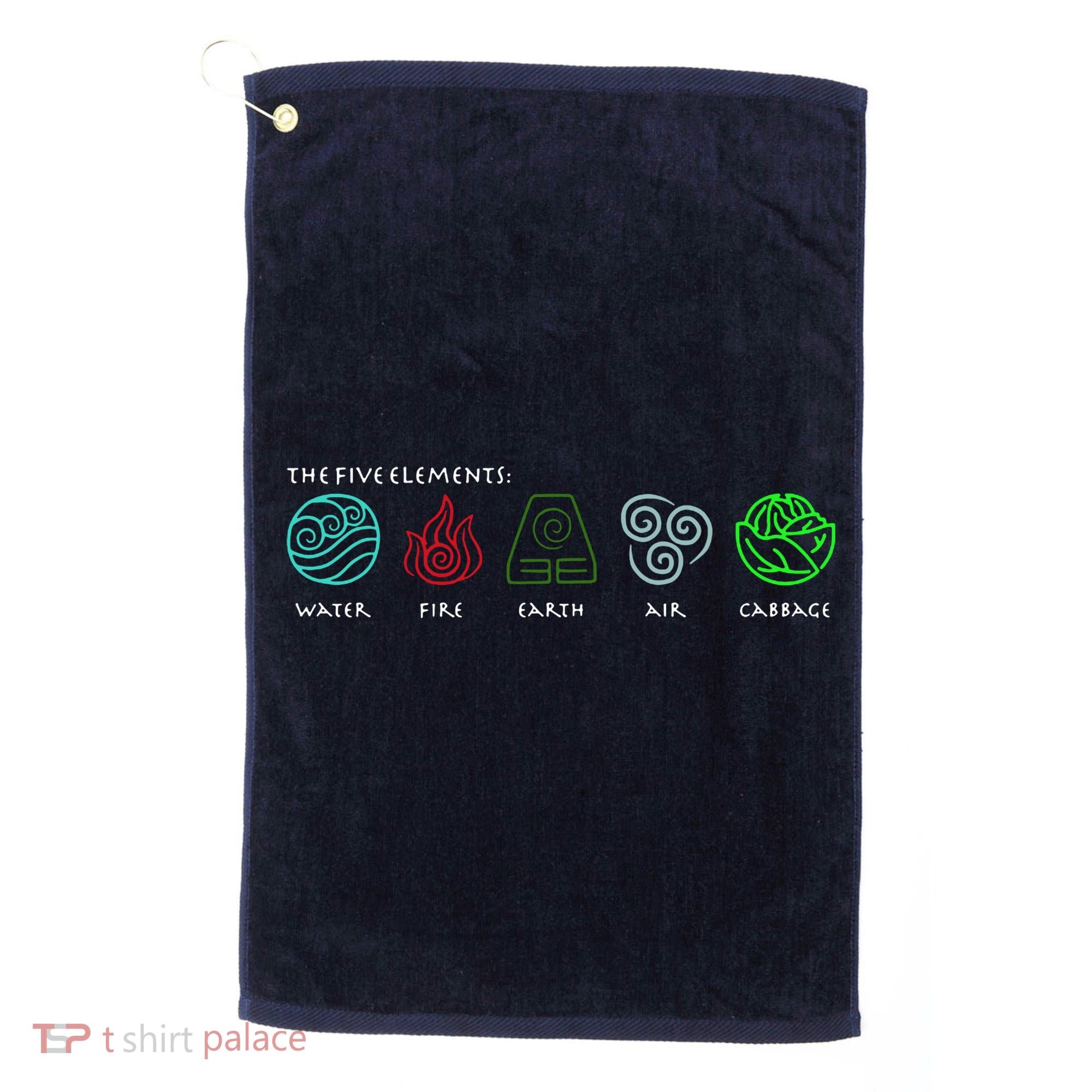 The Five Elements Avatar Golf Towel
