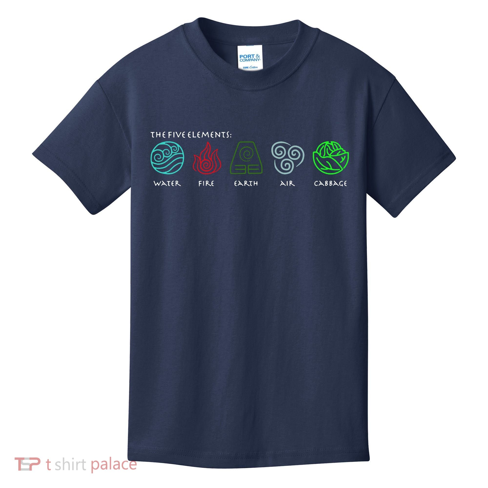 The Five Elements Avatar Kids T-Shirt