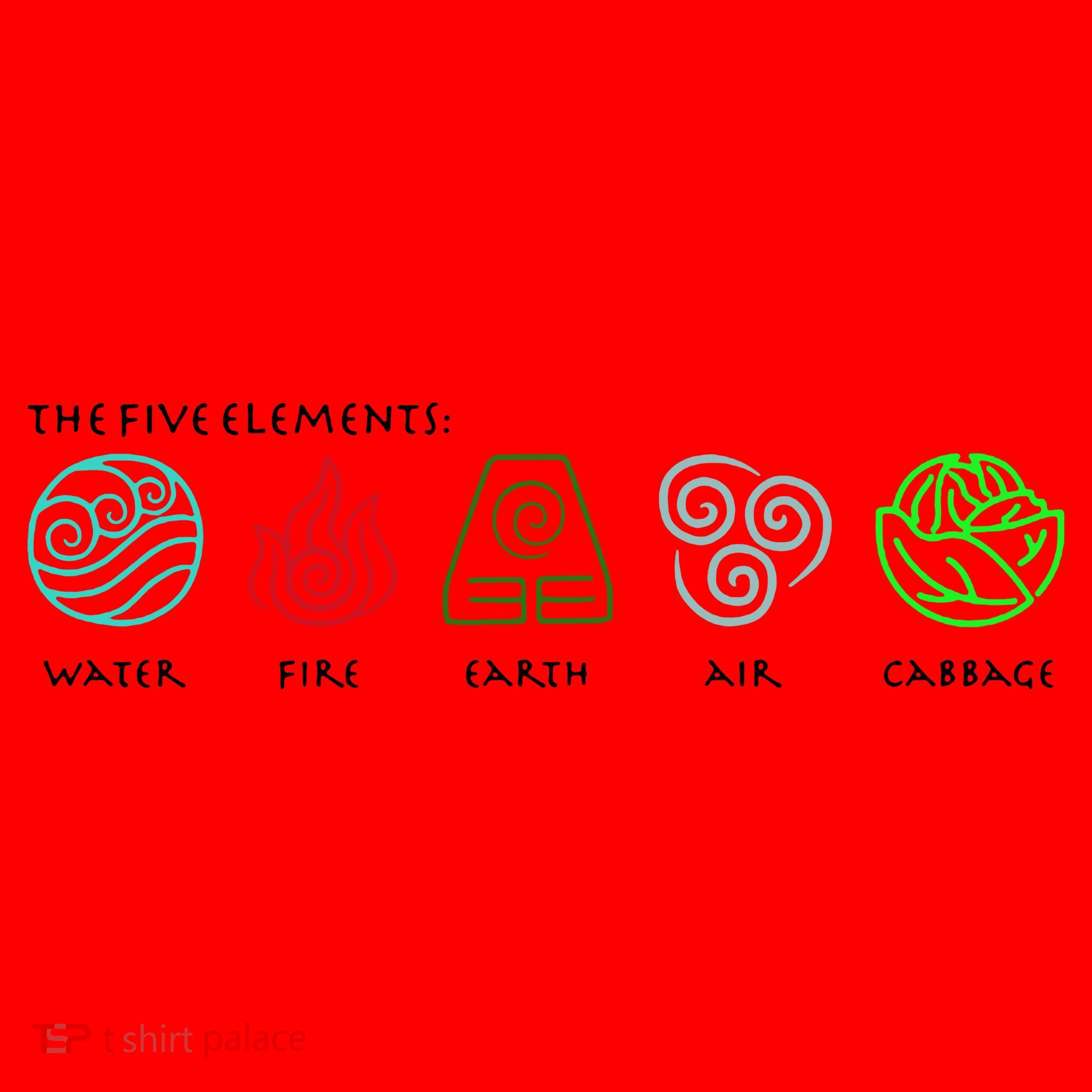 The Five Elements Avatar Santa Hat