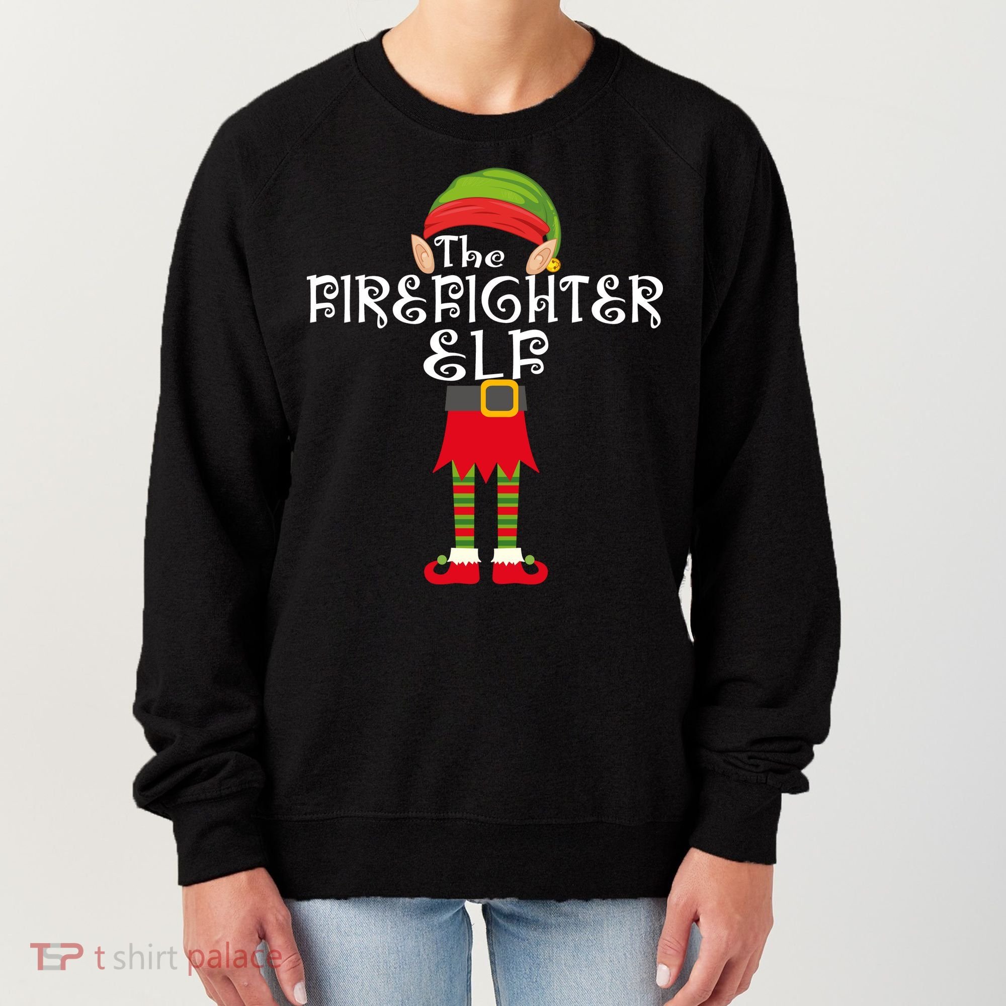 The Firefighter Elf Women's Sweatshirt