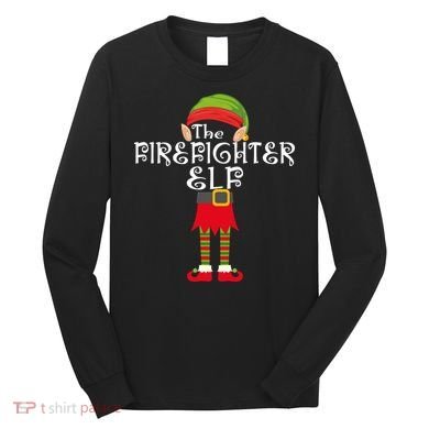 The Firefighter Elf Long Sleeve Shirt