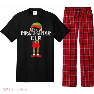 The Firefighter Elf Pajama Set