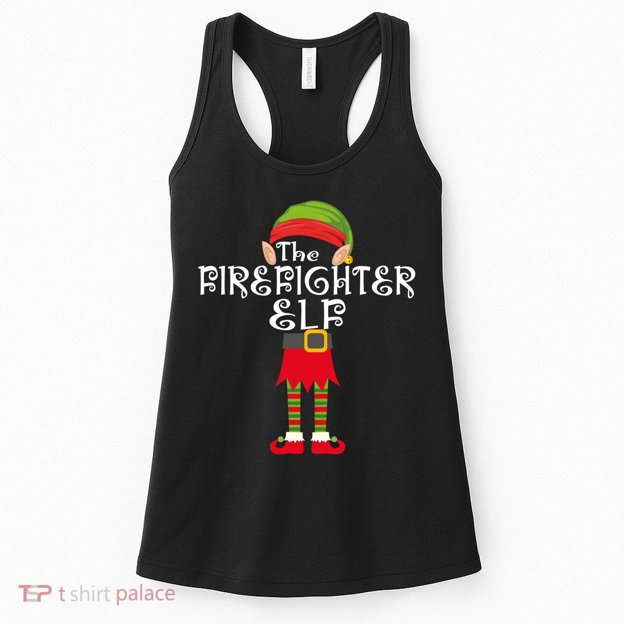 The Firefighter Elf Women's Tank Top
