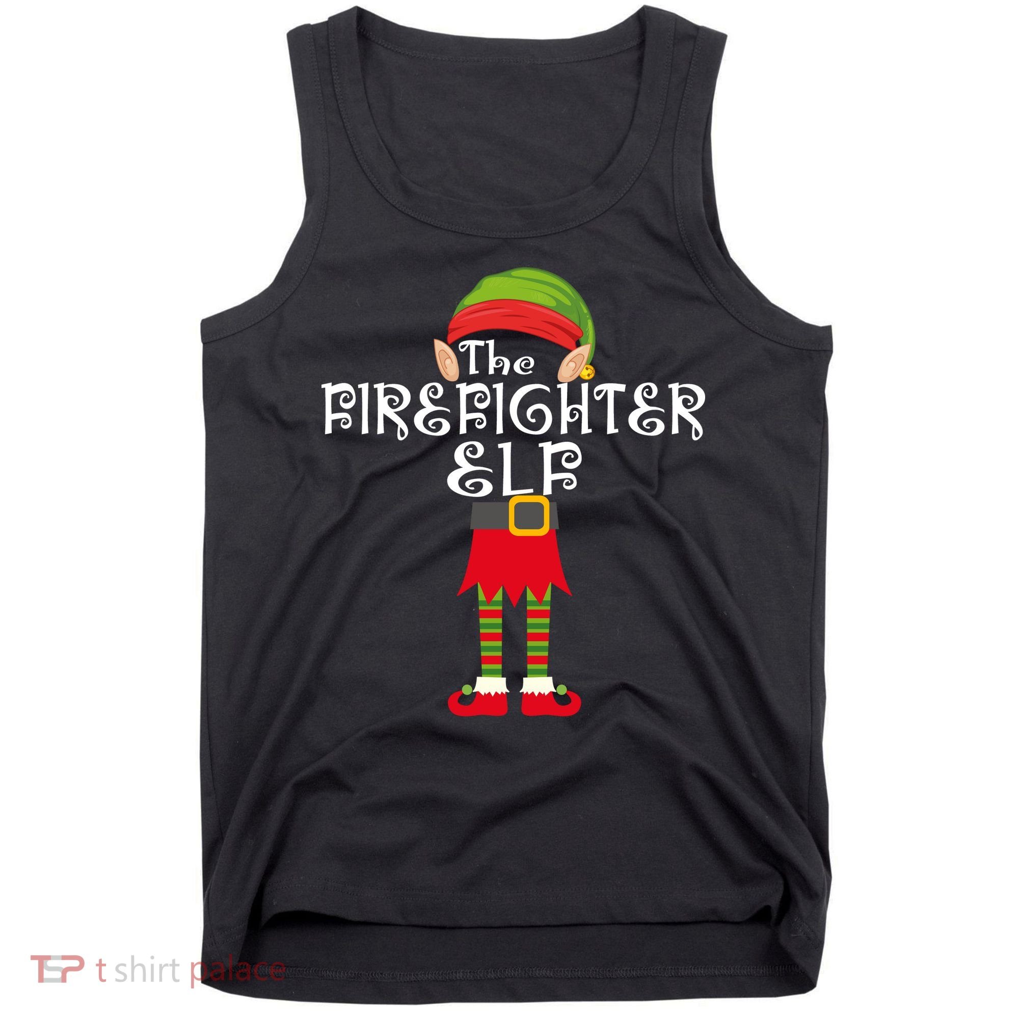 The Firefighter Elf Tank Top