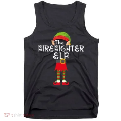 The Firefighter Elf Tank Top