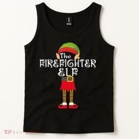 The Firefighter Elf Tank Top thumb 2