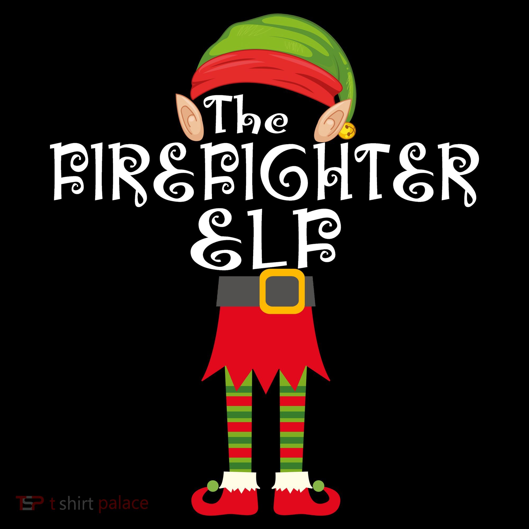 The Firefighter Elf Women's T-Shirt