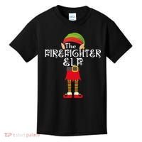 The Firefighter Elf Kids T-Shirt thumb 0