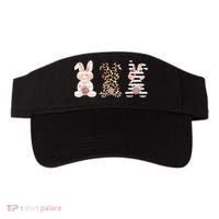 Trio Floral Easter Bunny Cute Visor thumb 0