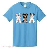 Trio Floral Easter Bunny Cute Kids T-Shirt thumb 0