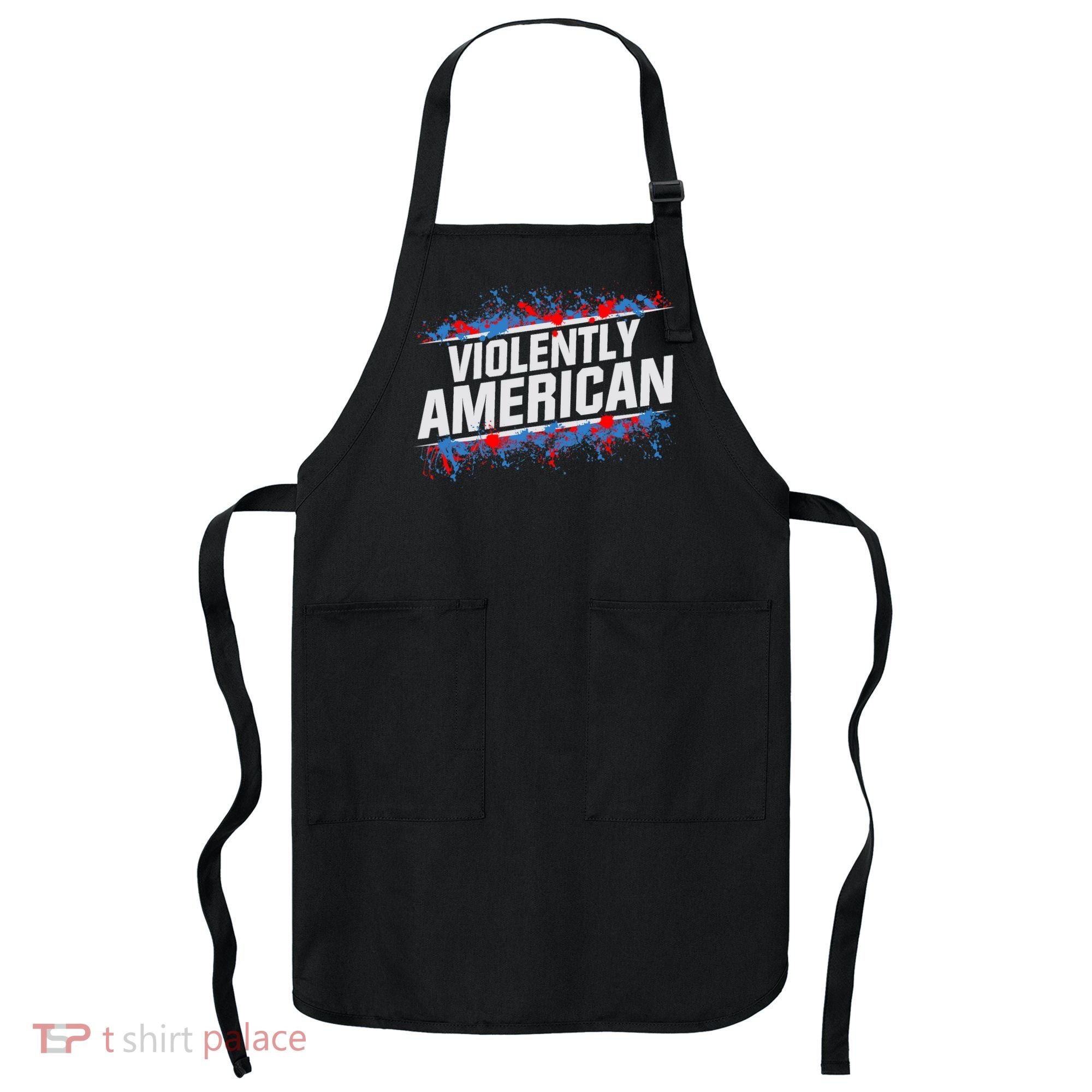 The Fat Electrician Violently American Apron