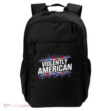 The Fat Electrician Violently American Backpack