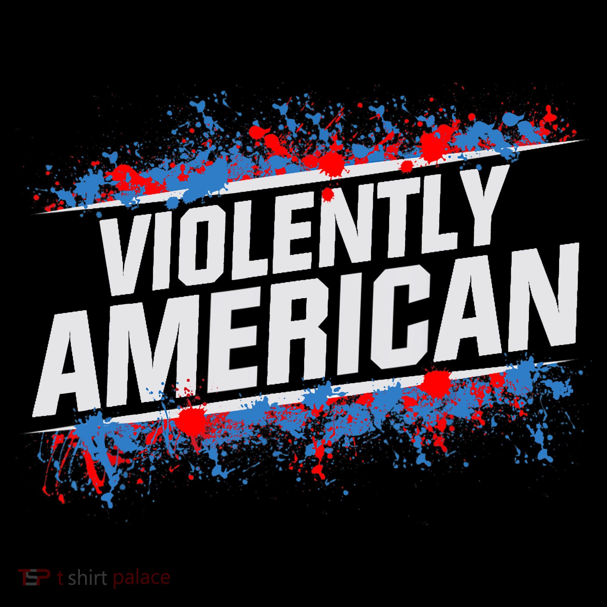 The Fat Electrician Violently American Women's Hoodie