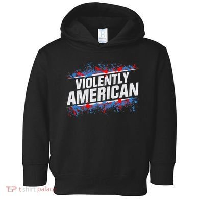 The Fat Electrician Violently American Toddler Hoodie