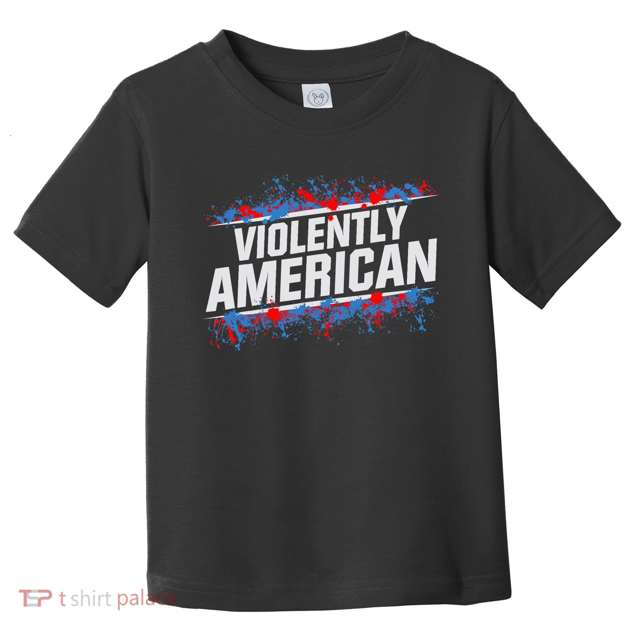 The Fat Electrician Violently American Toddler T-Shirt