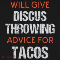 Track Field Events Throwing Humor Funny Discus Thrower Backpack thumb 2