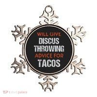 Track Field Events Throwing Humor Funny Discus Thrower Ornament thumb 0